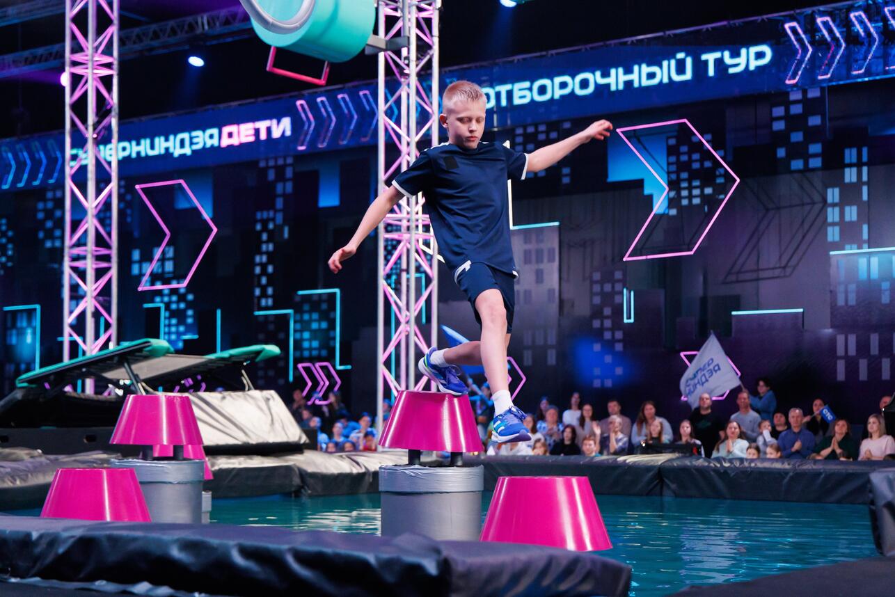 Шоу «Суперниндзя. Дети»